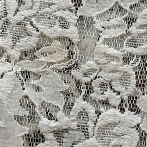 Free People Flowy White Floral Lace Blouse - Picture 14 of 14